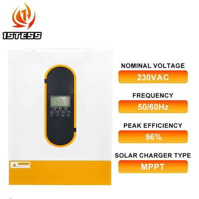 48V Single Phase Hybrid Solar Inverter 6.2KVA Pure Sine Wave Off Grid MPPT with Wifi Remote Monitoring Option