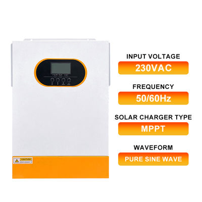 3.5kW Pure Sine Wave Hybrid Inverter 4000W PV Input Power Lithium Activation Function