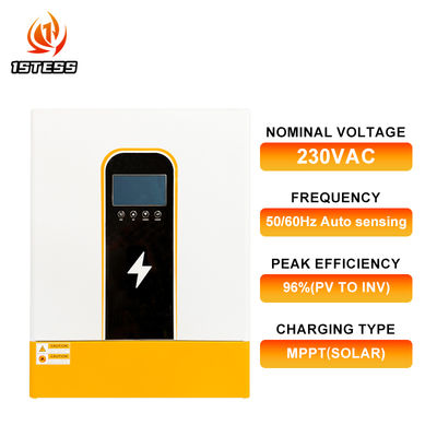 8.5kw 8.5KVA 11kw 11KVA Hybrid Solar Inverter Single Phase MPPT Pure Sine Wave ff Grid Solar Inverter